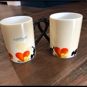 Lover by Berghoff mug set Frenchie NWT